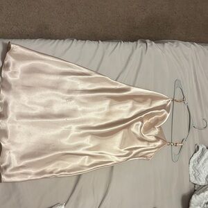 Elegant Satin Slip Dress